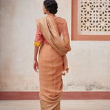 Anu Linen Handloom Sari