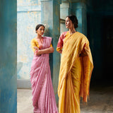 Masuma Jamdani Linen Handloom Sari
