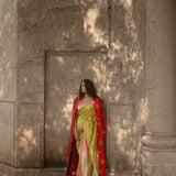 'Mehrab Gulab' Ektara Beranasi Handloom Sari