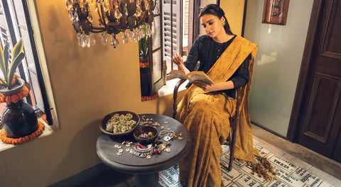 From Heritage to Grace: Kasturi Kundal's Women's Saris and Wedding Collection