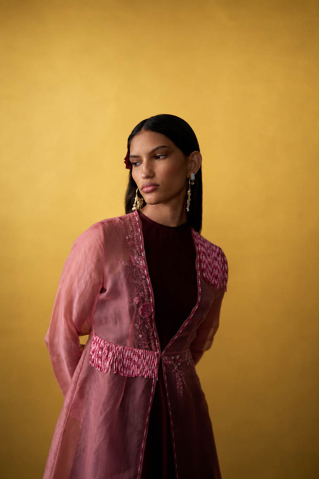 Umi Mulberry & Rose Pink Dress & Overlay