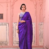 O Haseena Banarasi Tanchoi Handloom Saree