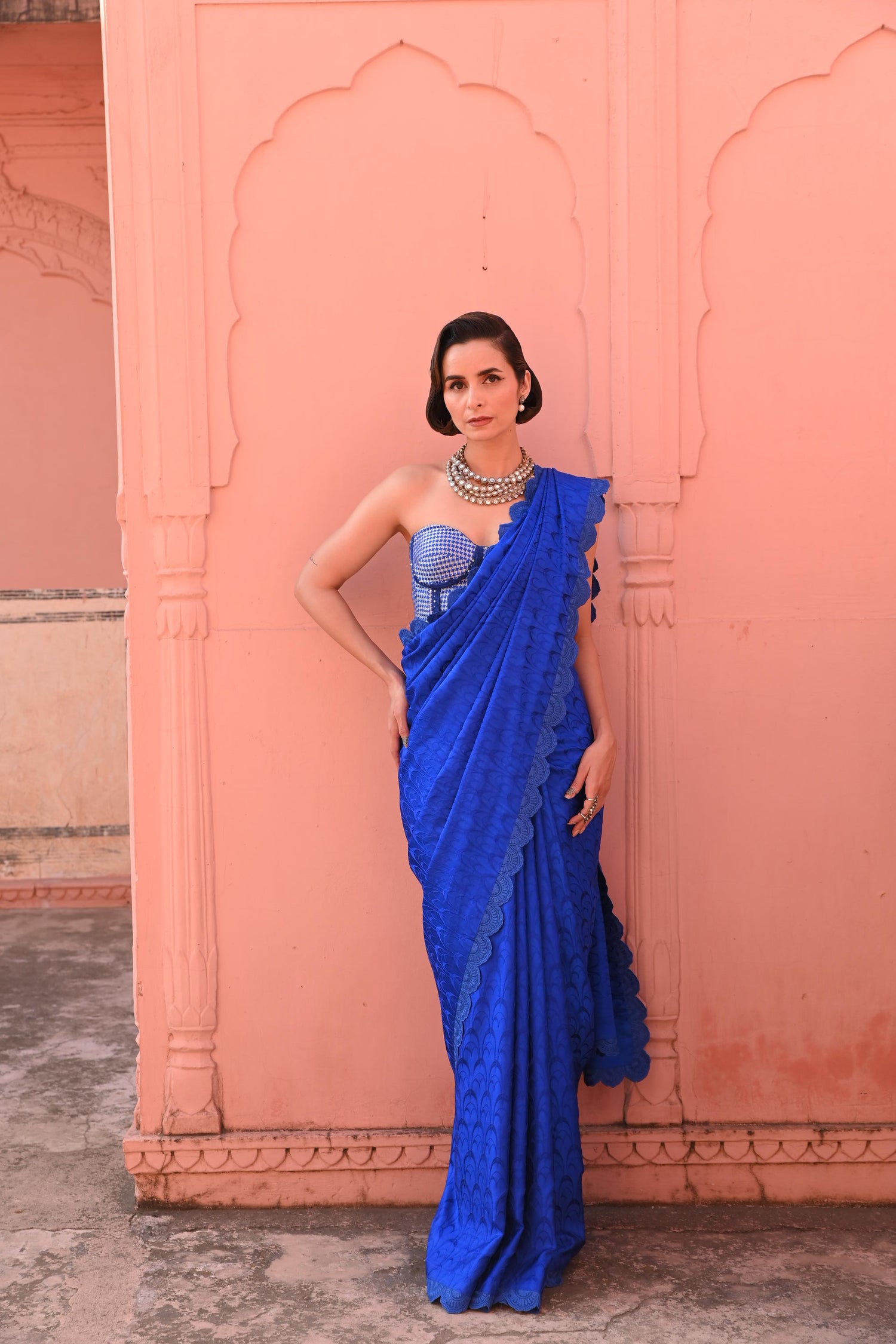 O Haseena Banarasi Tanchoi Handloom Saree