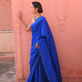 O Haseena Banarasi Tanchoi Handloom Saree