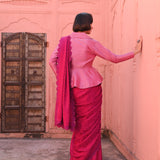 O Haseena Banarasi Tanchoi Handloom Saree