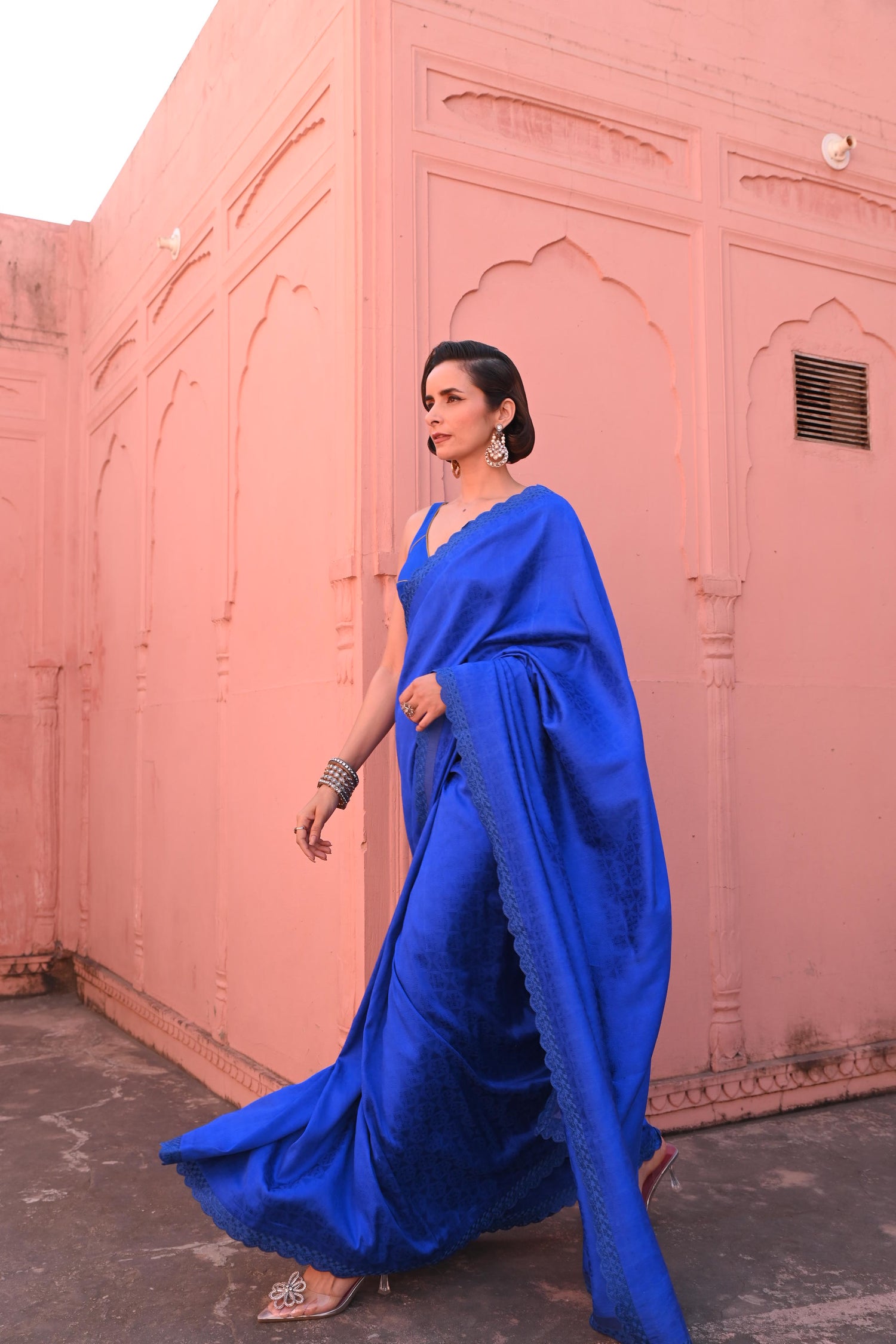 Rangreli Banarasi Handloom Sari