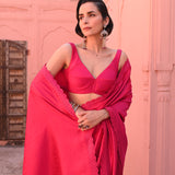 Rangreli Banarasi Handloom Sari