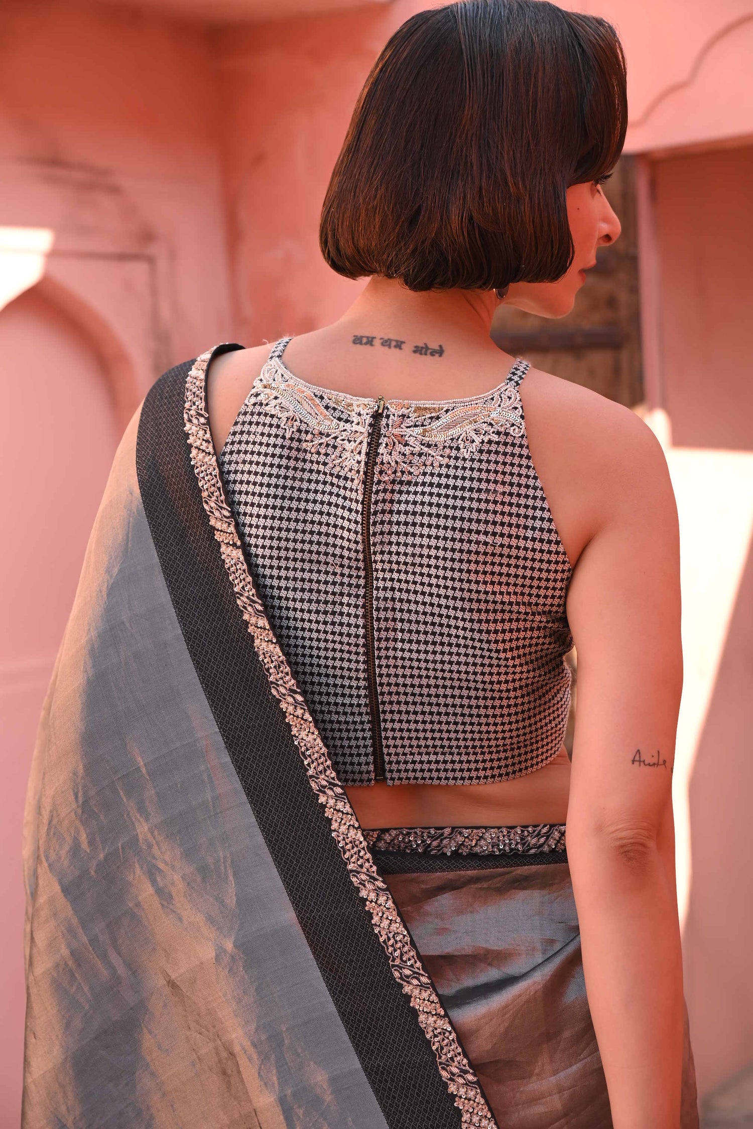 Hawa Hawai Tissue Banarasi Handloom Sari