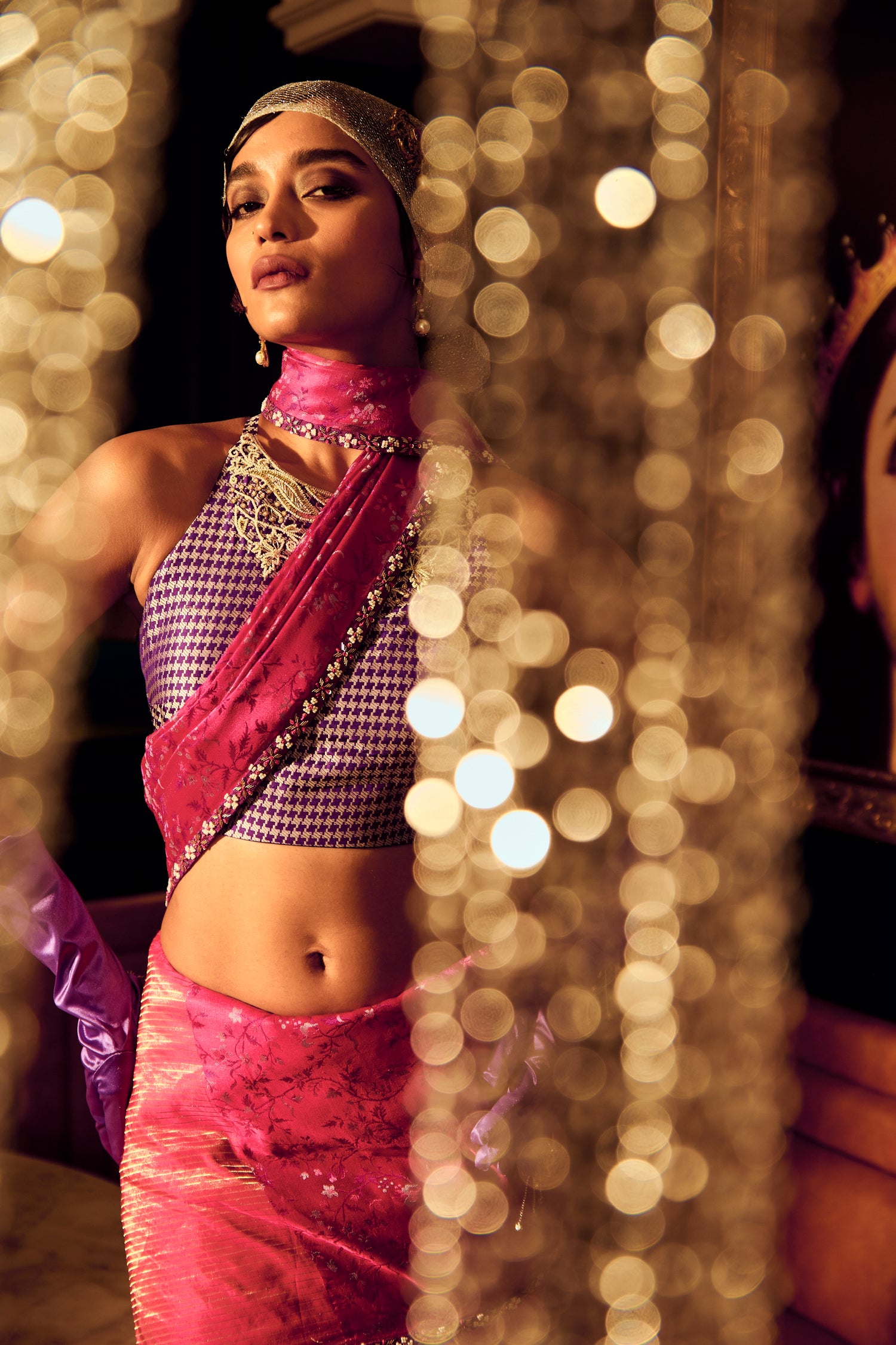 Jameela Rani Tanchoi Banarasi Handloom Sari