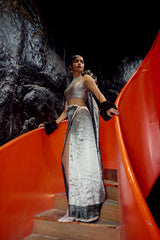 Hawa Hawai Tissue Banarasi Handloom Sari