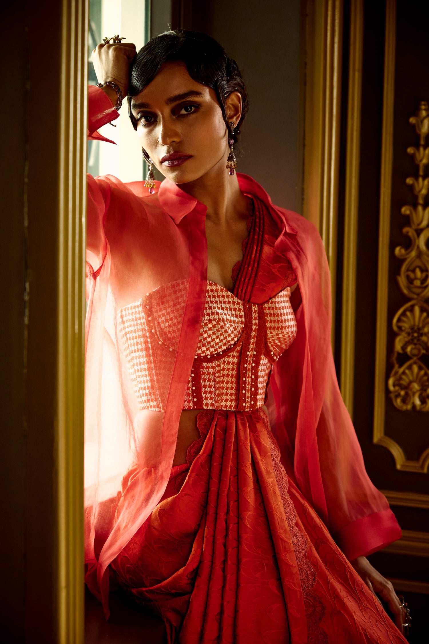 O Haseena Tanchoi Banarasi Handloom Saree