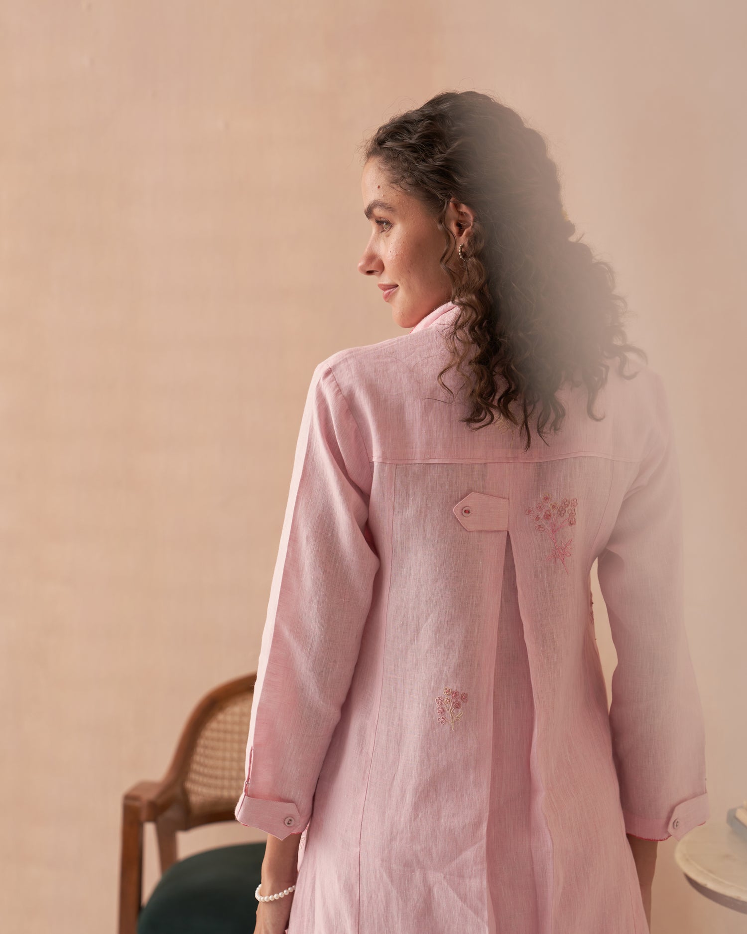 Ishq Pure Linen Kurta set