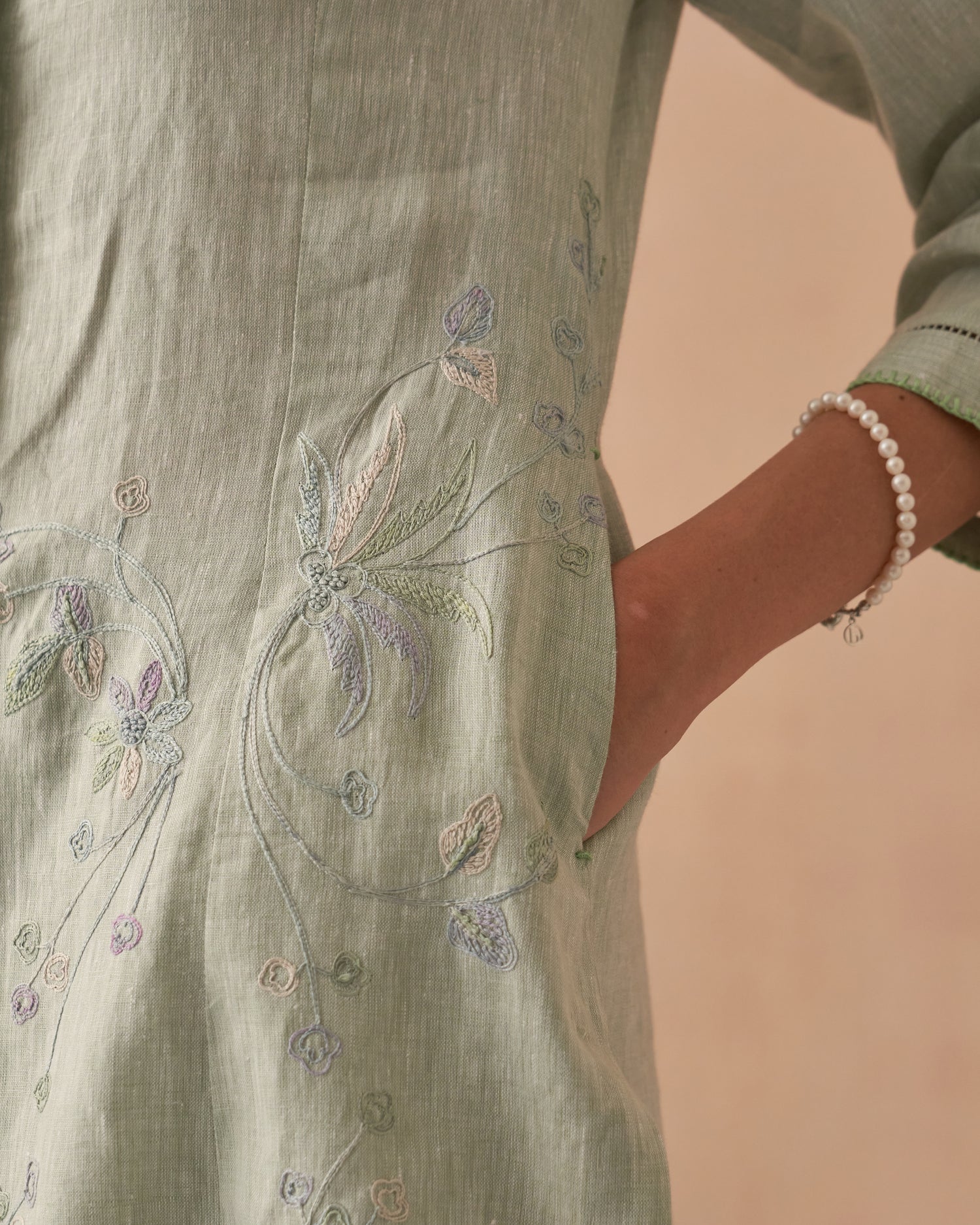 Sukoon Pure Linen Kurta set