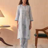 Khayaal Pure Linen Kurta set