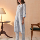 Khayaal Pure Linen Kurta set