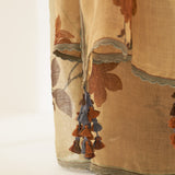 'Chhanv' Pure Linen Handloom Sari