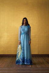 Umi Powder Blue Dress & Overlay