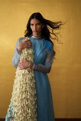 Umi Powder Blue Dress & Overlay
