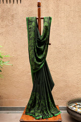 Hariyar Pure Raw Silk Kalamkari Handloom Sari
