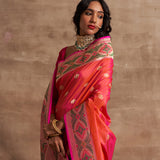 'Sajeeli Sundari' Rani Kadiyal Benarasi Handloom Sari