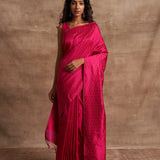 'Husna Rani' Tanchoi Benarasi Handloom Sari