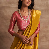 'Sunehari Potli' Tissue Benarasi Handloom Sari