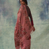 'Garvita' Kalamkari Pure Tussar Silk Sari