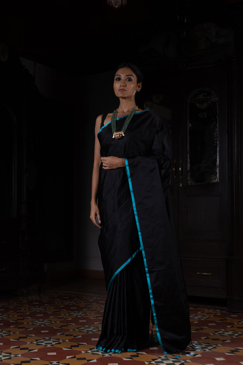 'Nakhreeli' Sanjh Satin Benarasi Handloon Sari