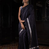 'Sanjh Anchal' Geometric Benarasi Handloon Sari