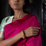 'Akriti' Rani Tanchoi Benarasi Handloom Sari