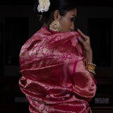 'Roop Raj' Rani Jaal Benarasi Handloom Sari