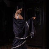 'Sanjh Anchal' Geometric Benarasi Handloon Sari