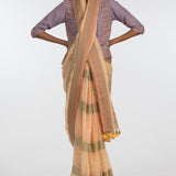 'PRAMILA' Linen Handloom Sari