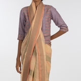 'PRAMILA' Linen Handloom Sari