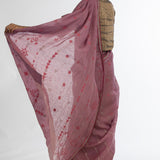 'DEEPA' Jamdani Linen Handloom Sari